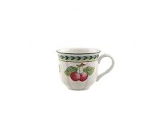 Villeroy & Boch French Garden Fleurence Tazzina da caffÃ¨, 100 ml, Altezza: 6 cm, Porcellana Premium, Bianco/Multicolore