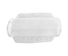 Kleine Wolke 0221100008 Arosa - Cuscino per Collo, 32 x 22 cm, Colore: Bianco