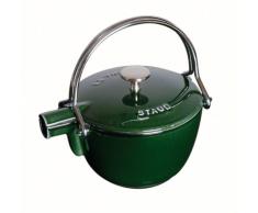 STAUB 40509-423-0 Teiera Tonda, 16,5 cm, Verde