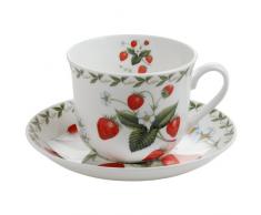 Maxwell & Williams PB8107 - Tazza per la colazione Orchard Fruits con fragole, in confezione regalo
