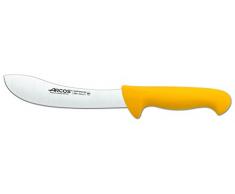 Arcos Serie 2900 - Coltello Danese Coltello Scuoiamento - Lama Acciaio Inossidabile Nitrum 190 mm - Manico Polipropilene Colore Giallo
