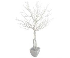 Leaf Foglia 95Â cm Bianco Albero Che desiderano Manzanita pianta Artificiale Deluxe