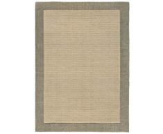 benuta Naturfaserteppich für Wohnzimmer und Schlafzimmer Tappeto, Beige, 80 x 150 cm