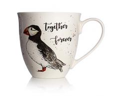 Milly Green MG2310 - Tazza in porcellana fine, 567 ml