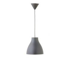 Els Banys, Pop, Lampada a sospensione, in PVC, cavo dello stesso colore del paralume, Grigio (grau)