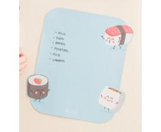 Mr. Wonderful Lavagna Magnetica Sushi, Magnete, Multicolore, 40Â x 25Â x 2Â cm