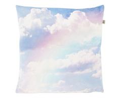 Dutch Decor 45 x 45 cm, Motivo: Arcobaleno Cuscino in Poliestere per sedie, Colore: Rosa