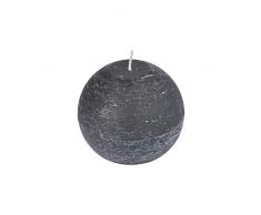 HOMEA 6bpb005nr Candela Sfera paraffina Nero 9,5Â x 9,5Â x 8Â cm