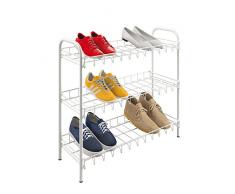 Metaltex Zapatos - Scarpiera, 3 Livelli