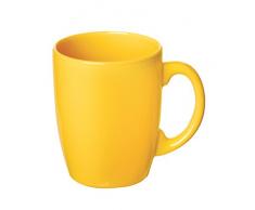 Excelsa Trendy Mug, Ceramica, Giallo, 8x11x11 cm