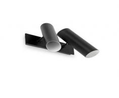 FARO - LINK Lampada da parete nero 2L