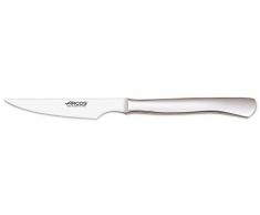 Arcos Coltelleria da Tavola - Scatola 12 Pezzi Coltello Bistecca Coltello Tavola - Monoblocco Unipezzo 110 mm Colore Argento (12 PCS)