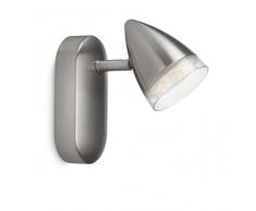 Philips 532101716 Maple Faretto a LED, Nickel