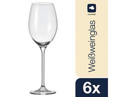 Leonardo Cheers 081431 Set 6 Bicchieri per Vino Bianco