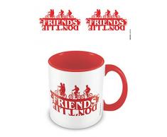 Stranger Things MGC25252-Multicoloured-11oz/315ml Tazza Colazione, Ceramica, White