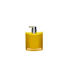 RIDDER Gaudy - Dispenser per Sapone in Acrilico, Colore: Giallo 10,8 x 8 x 15,5 cm