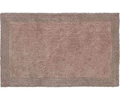 Grund Luxor Tappeto per Il Bagno, Cotone Organico, Marrone, 60x100 cm