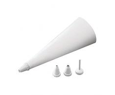 Kaiser 769103 - sac a Poche Pasticceria Rivestita in Cotone, Set con 4 beccucci