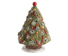 Villeroy & Boch Nostalgic Christmas Market Albero di Natale, Porcellana, Verde, 15.5 x 15.5 x 22.9 cm
