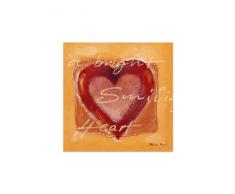 Eurographics K-PRE1201 Quadro Bright Smile di Paula Reed 20x20 cm, non serve cornice
