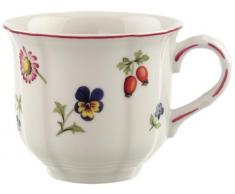 Villeroy & Boch Petit Fleur Tazza Delicata da CaffÃ¨, in Porcellana Premium con Fini Rilievi e Motivi di Fiori e Frutti, 200 ml, 1 pezzo
