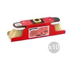 Glooke Selected Scopa, Multicolore, Unica, 10 UnitÃ 