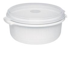 Emsa Micro Family Pentola per Microonde, Bianco, 1,5 L