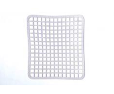 Excelsa Rainbow Tappeto Lavello, bianco