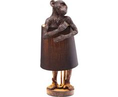 Kare Animal Monkey Lampada da Tavolo, Marrone, 23 cm