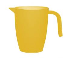 Excelsa Rainbow Caraffa Graduata, 1 Litro, Giallo