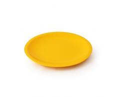 Cartaffini Agile Piatto Frutta Leggero, Melamina, Giallo, 19.2 cm