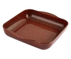 Pasabahce Pirofila Vetro con Manici Granit Rosso 22 Preparazione Cucina