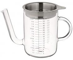 KÃ¼chenprofi 1012362800 brocca 1 L Vetro, Acciaio Inossidabile Trasparente