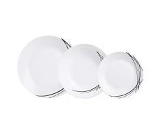 Luminarc 41049 Domitille Servizio Tavola 18 Pezzi, Opale