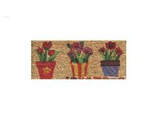 Reds Zerbino, Modello Duplo Ricambio Vasi, 23 x 53 cm, Multicolore