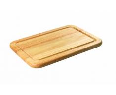 Domestic 906253 Tagliere con scanalatura 30x45 cm Colore: Chiaro