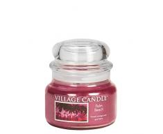 Village Candle 106311813 Palm Beach Vaso Piccolo, Rosa, 10.1 x 10.1 x 9.9 cm