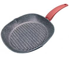 Moneta Yes! Zeus Bistecchiera 28 x 28 cm, Artech Stone Ultra, Nero