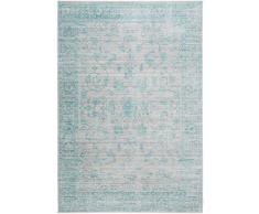 benuta Teppich Visconti TÃ¼rkis 80x150 cm Tappeto, Fibra Sintetica, Turchese, 80 x 150 cm
