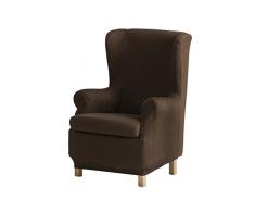 Eysa Italia Ulises Copripoltrona Elastico, Marrone, 70 a 90 cm