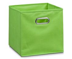 Zeller 14114 Contenitore, Non-Woven, Verde, 32x32x32 cm