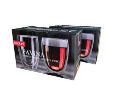 Bodum Pavina 4559-10, 2 bicchieri da 0,35 litri