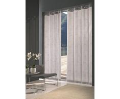 Home Collection ZAN135 Tenda Zante, Poliestere, Tortora, 140x280 cm