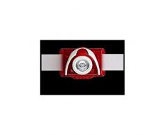 Led Lenser 6006 Lampada Frontale, Rosso