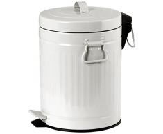 Home Pattumiera C/Pedale 5 Lt Acciaio