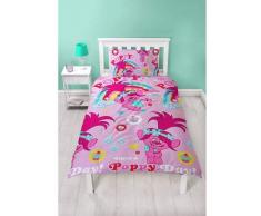 Trolls Dreams - Copripiumino con federa, in microfibra, colore: Viola