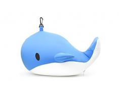 Kikkerland TT33 - Cuscino Da viaggio Che Si Trasforma In Balena