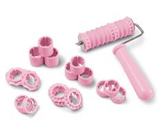 Guardini Voglia di Cake Design Rullo Tagliapasta, Rosa