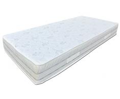 Baldiflex Materasso Singolo Easy 2.0 in Memory Foam, Ortopedico, Antiacaro, 90x190x22cm