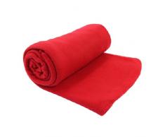 Lovely Casa Harmonie P45813003 - Coperta in poliestere, 180 x 220 cm, colore: rosso